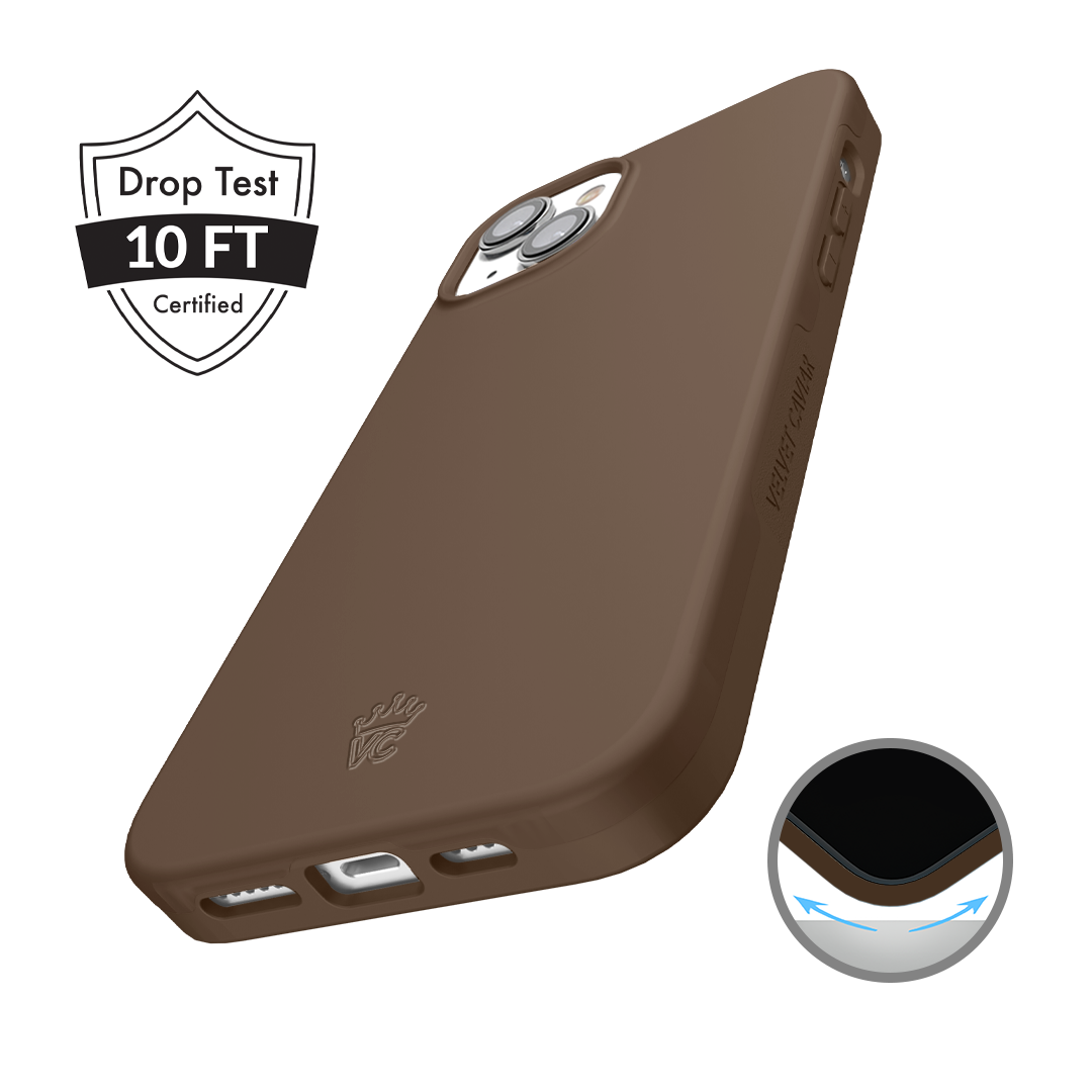 Espresso Brown iPhone Case