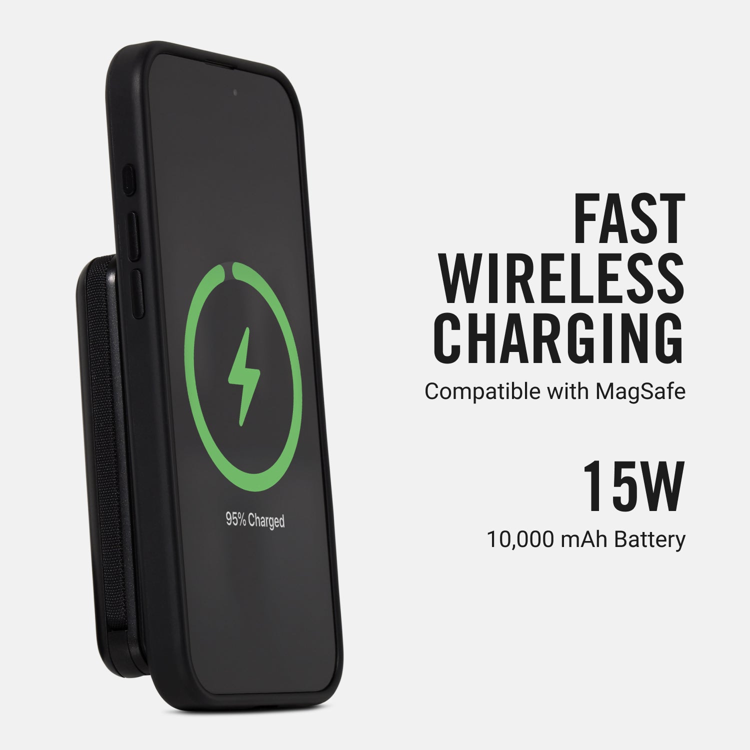 Everyday Charging Kit - iPhone 16 - Midnight Black Leather