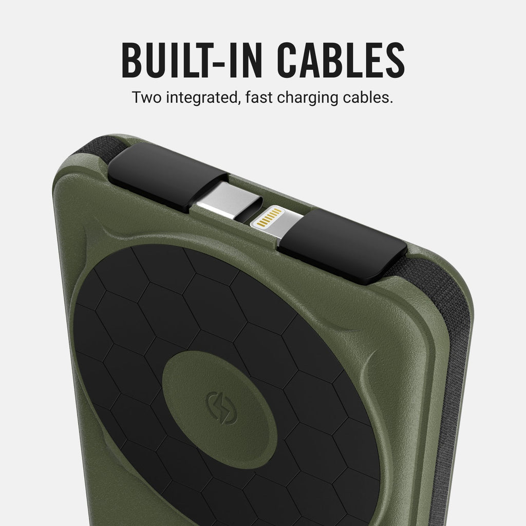Everyday Charging Kit - iPhone 16 Pro Max - Matte Olive