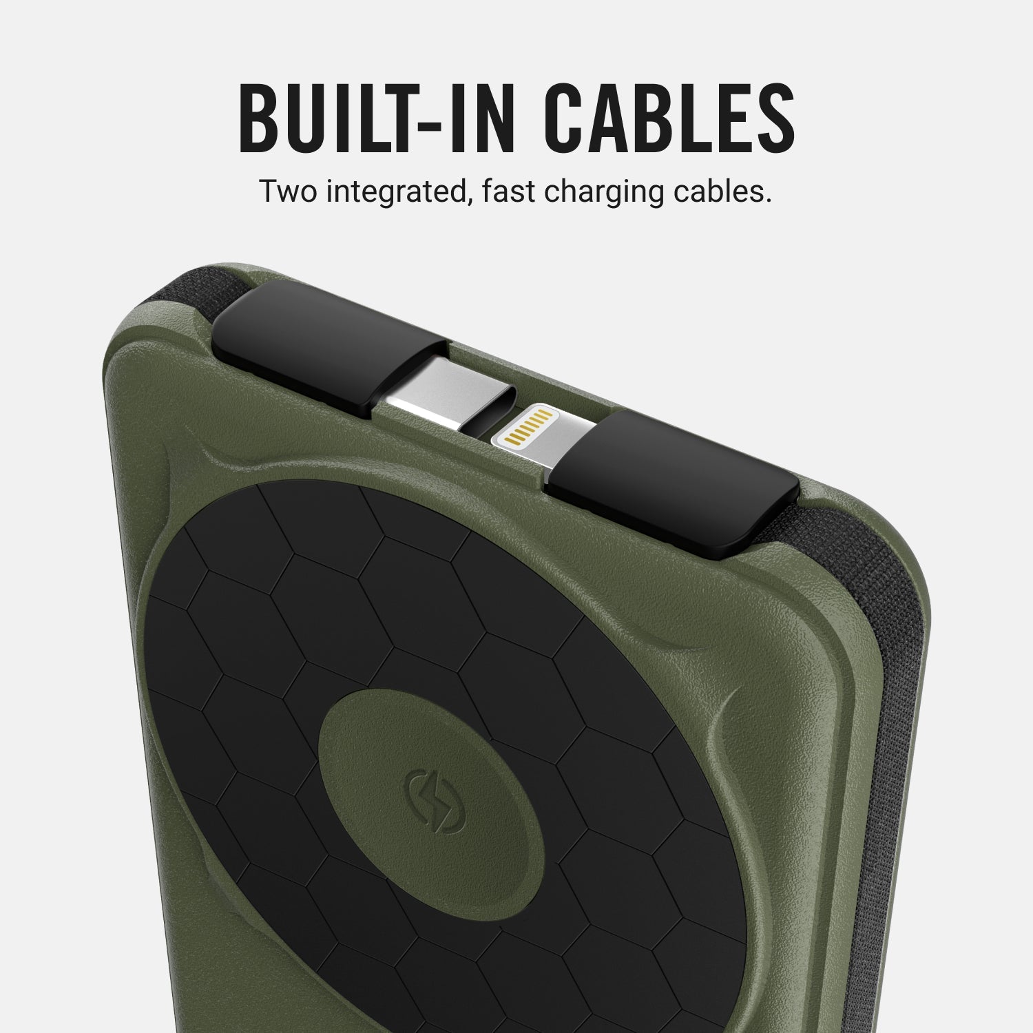 Everyday Charging Kit - iPhone 16 Pro Max - Matte Olive