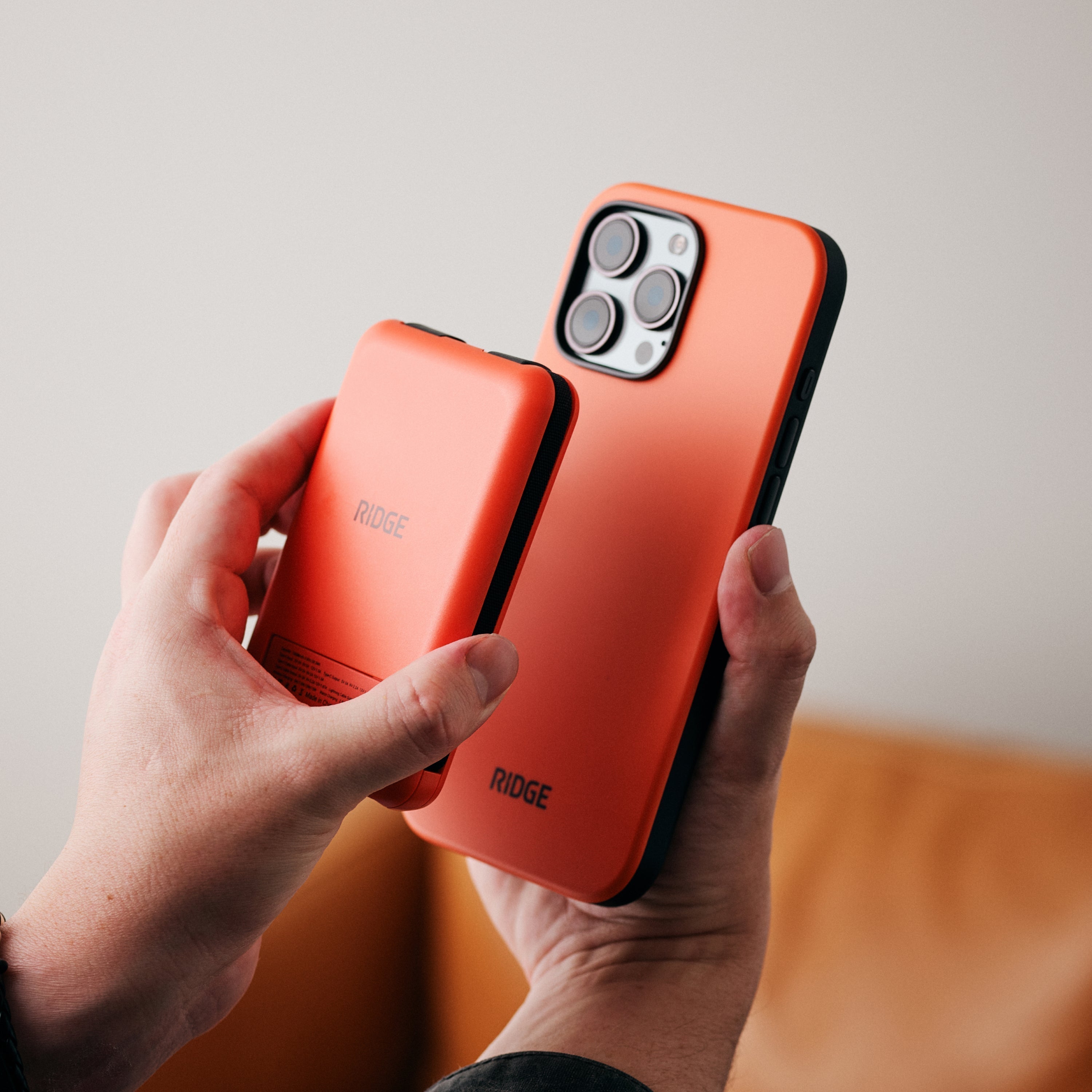 Everyday Charging Kit - iPhone 16 Pro - Basecamp Orange