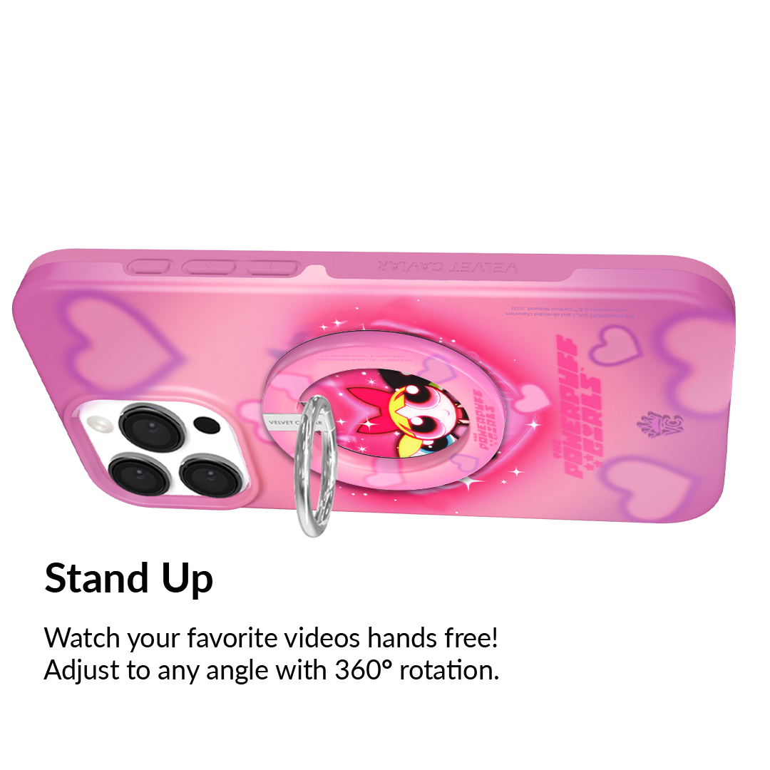The Powerpuff Girls Airbrush Hearts MagSafe Grip Ring
