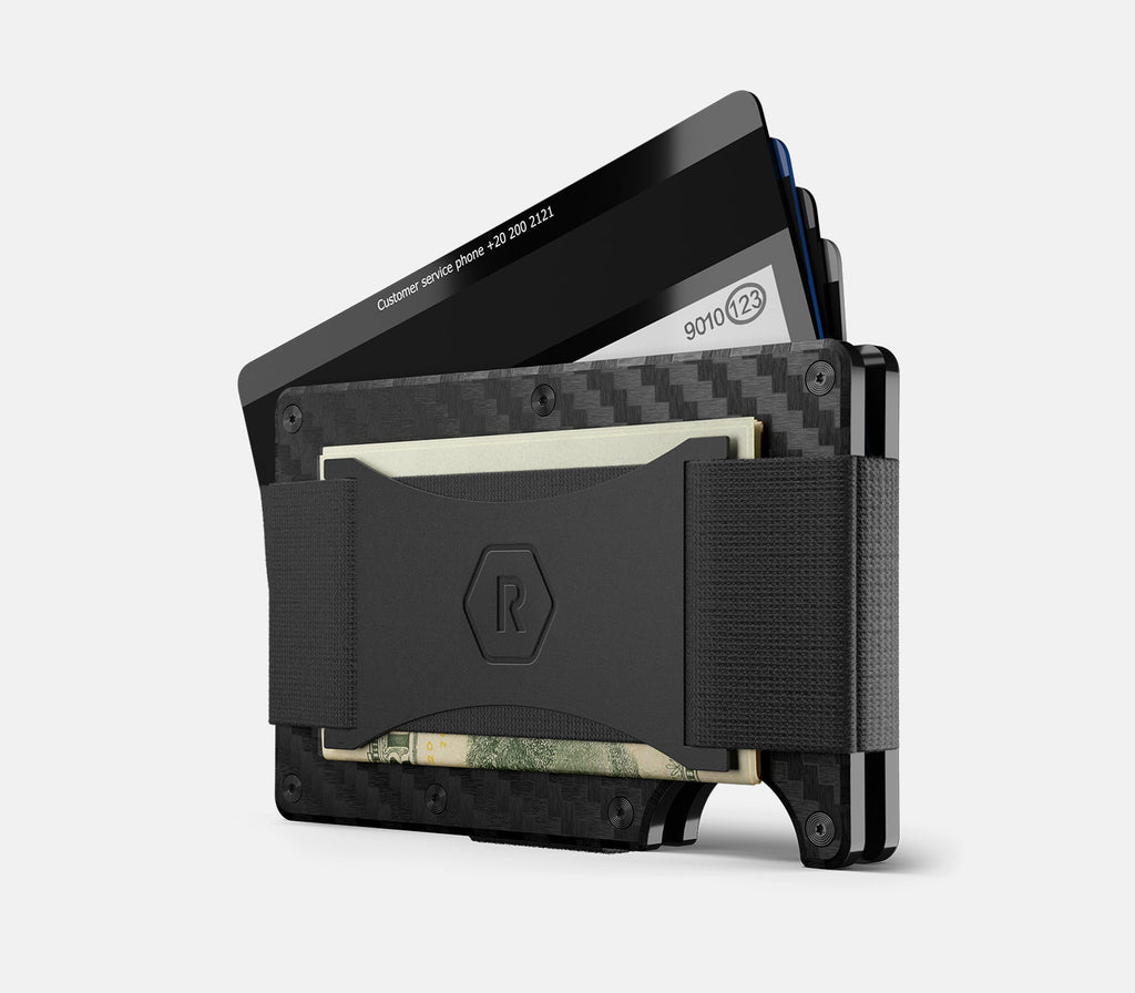 Ridge Wallet - Detroit Lions - Carbon Fiber 3k