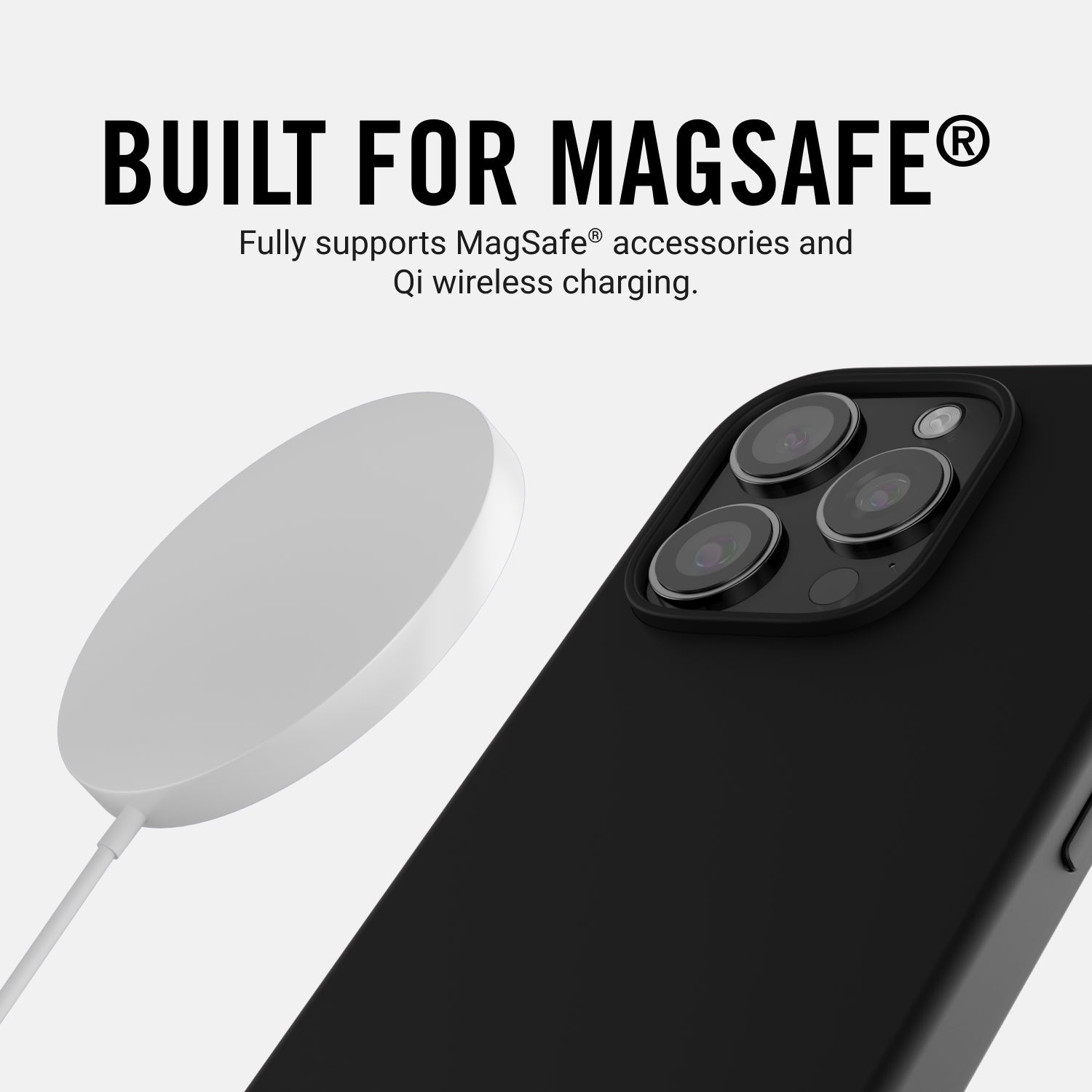 Everyday Charging Kit - iPhone 16 Plus - Matte Black