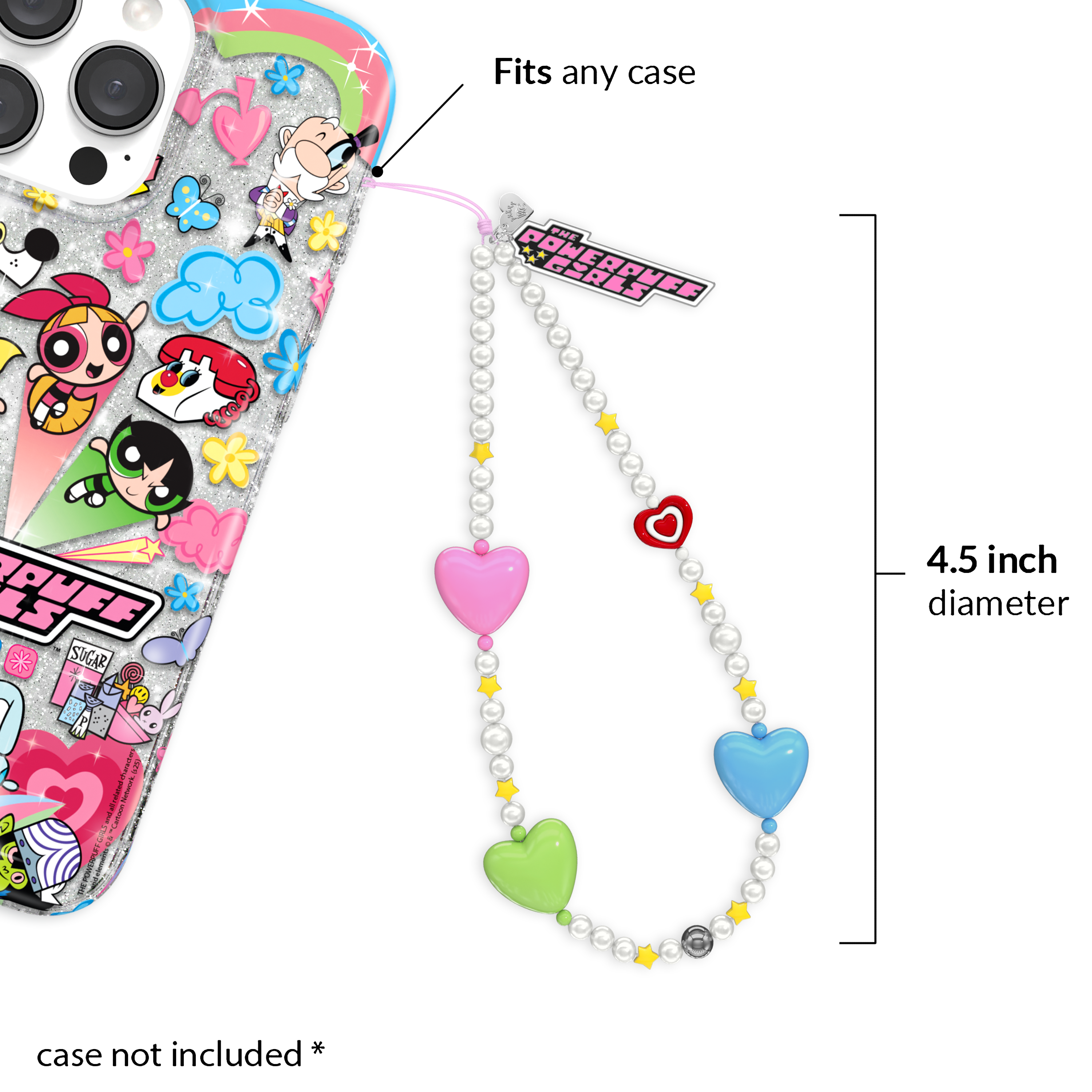The Powerpuff Girls Phone Charm