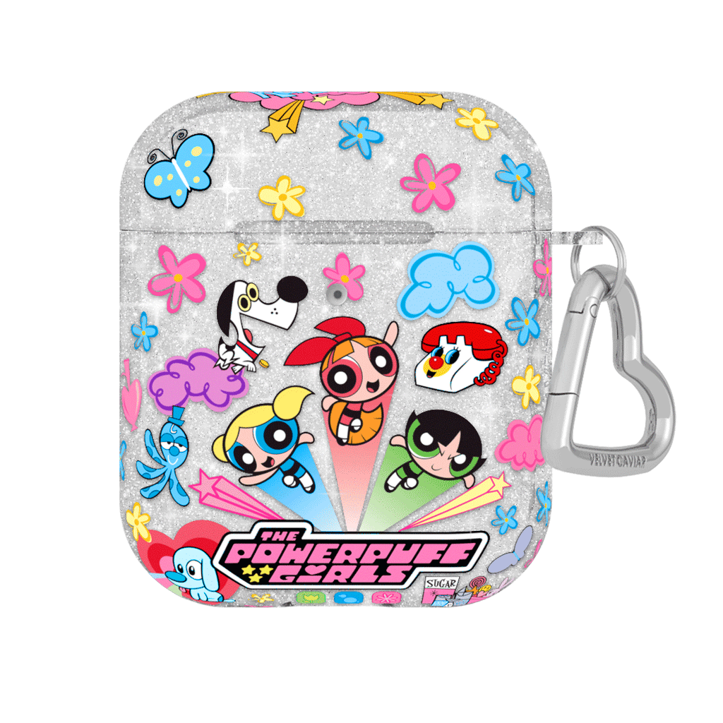 The Powerpuff Girls Girl Power Glitter AirPod Case