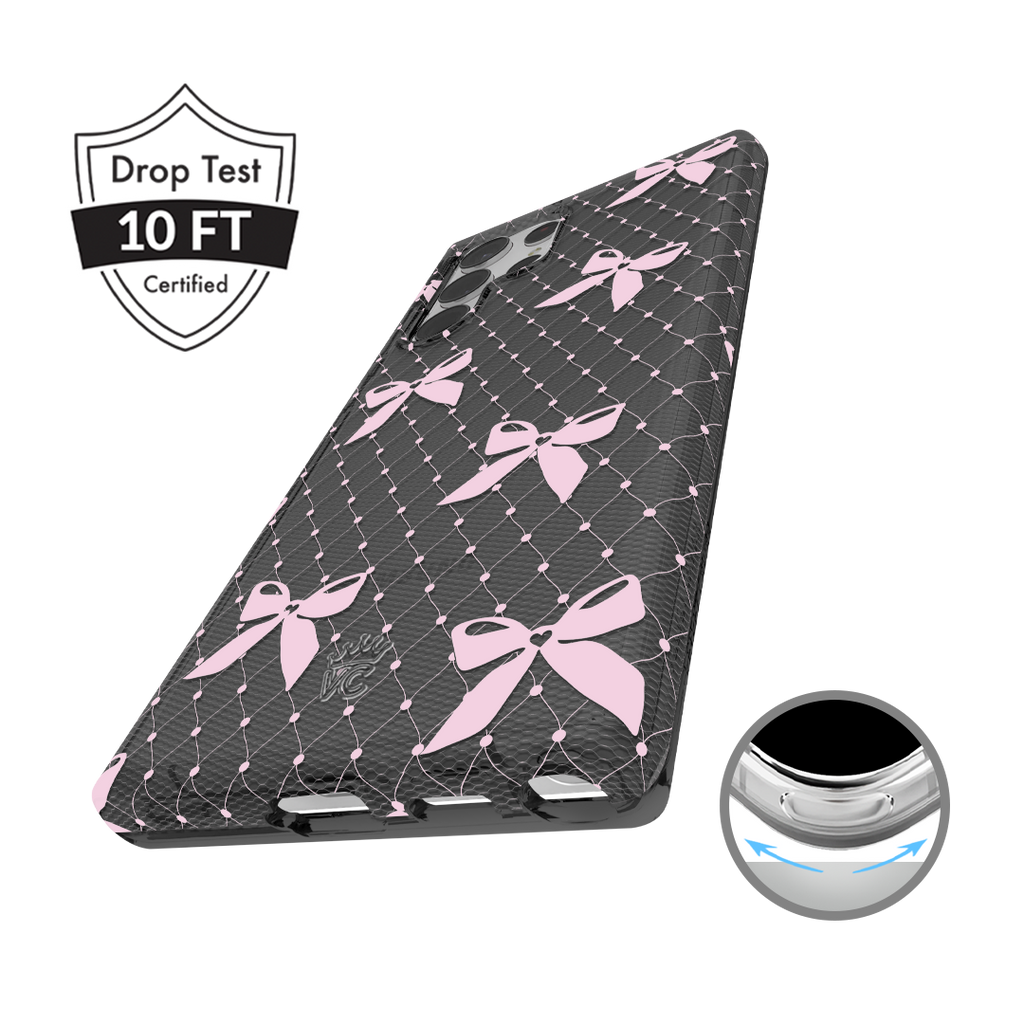 Lacy Pink Bows Samsung Case