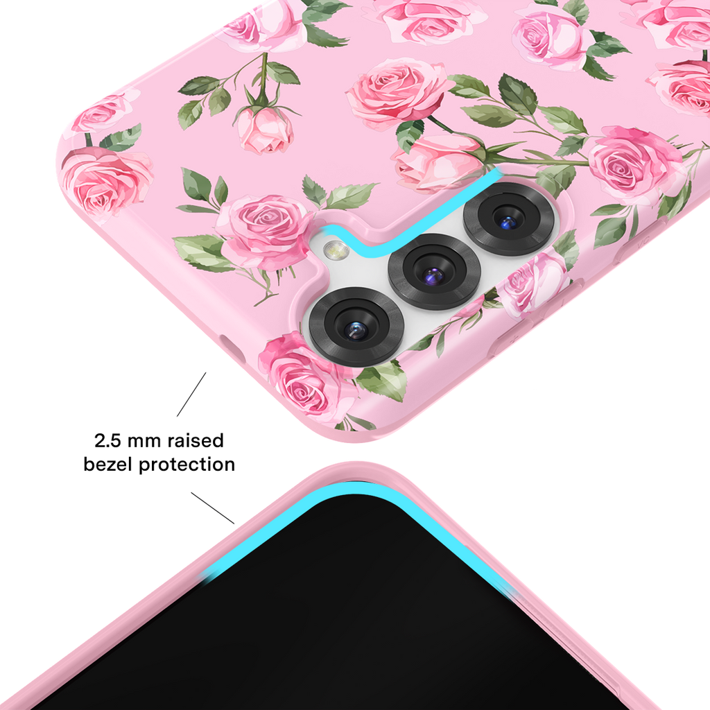 Baby Pink Roses Samsung Case