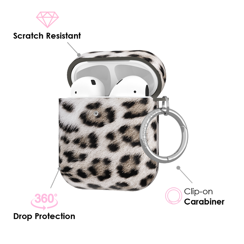 Arctic Leopard AirPod Case