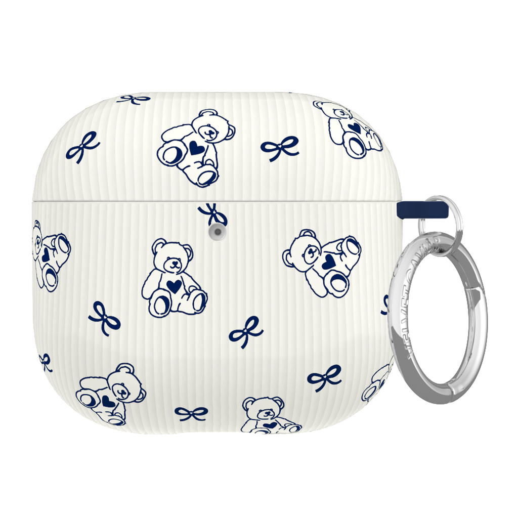 Preppy Teddy AirPod Case